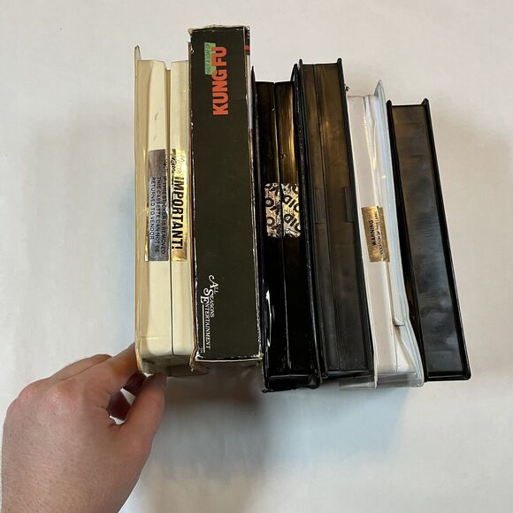 Lot of 6 Rare Empty Kung Fu VHS Cases Display Prop Movie Store Lee Chinese Gods - Picture 10 of 10